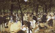 Edouard Manet Music at the Tuileries oil painting